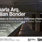 Conferencia del arquitecto Julián Bonder