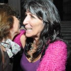 arta Bertolino el lunes a la noche, cuando salió de declarar. Imagen: Alberto Gentilcore