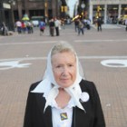 Nora Cortiñas, dirigente de Madres de Plaza de Mayo Línea Fundadora. Imagen: Pablo Piovano