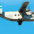 Un avión Skyvan. Uno de los modelos usados para arrojar secuestrados vivos al mar durante la última dictadura.
